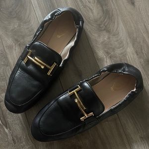 TOD’S Cuoio Legg. Mocassini.Doppia T